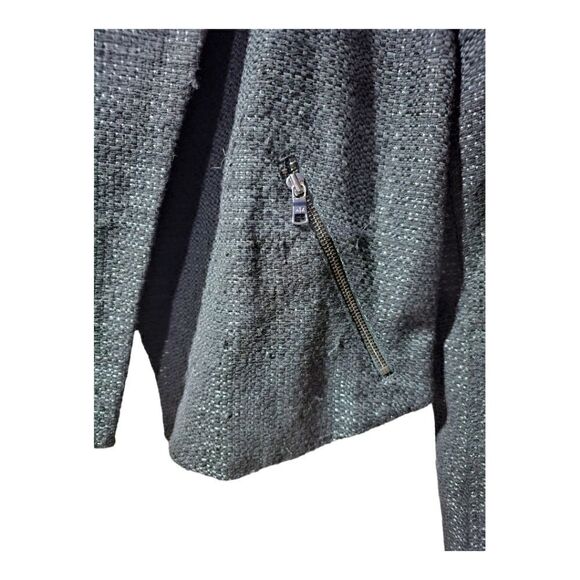 ARMANI EXCHANGE Denim Moto Jacket - Size Large - Picture 6 of 9